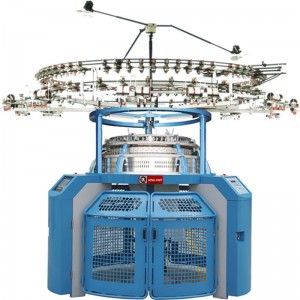 Компютризирана индивидуална фланелка, Тери Джакуард, кръгла машина за плетене