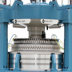 Висококачествена машина за плетене с кръгла фланелка